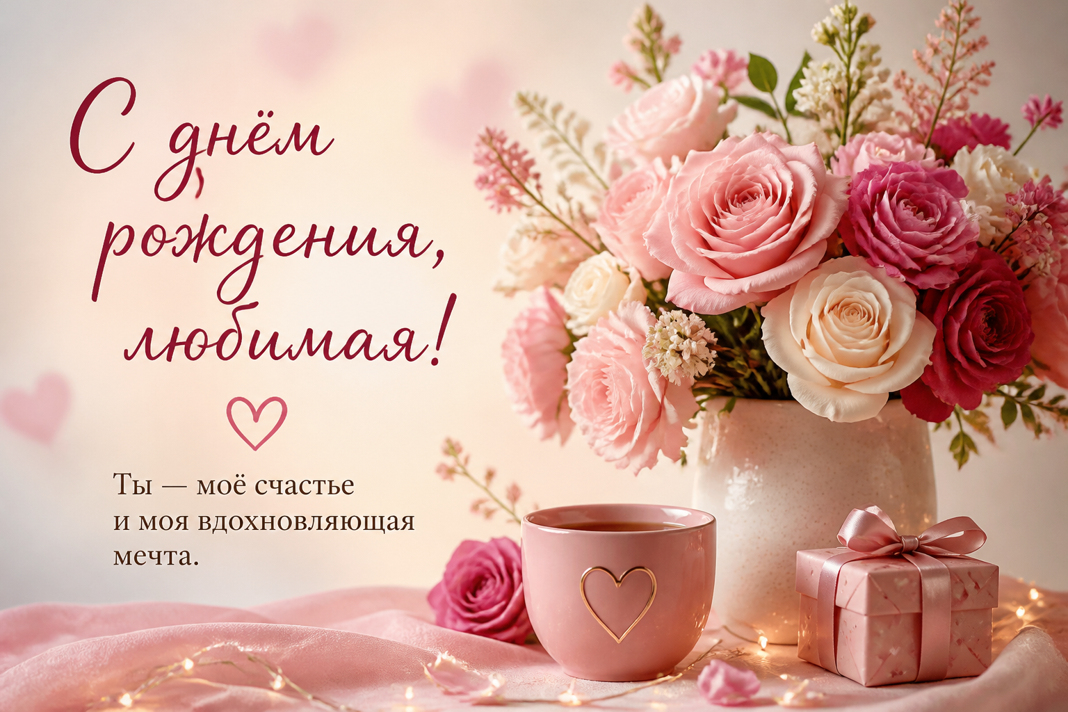 Короткие и нежные пожелания