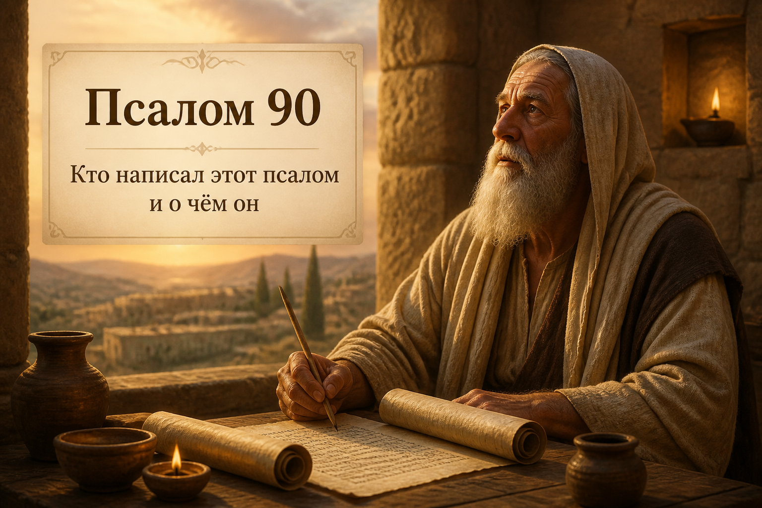 Кто написал этот псалом и о чём он