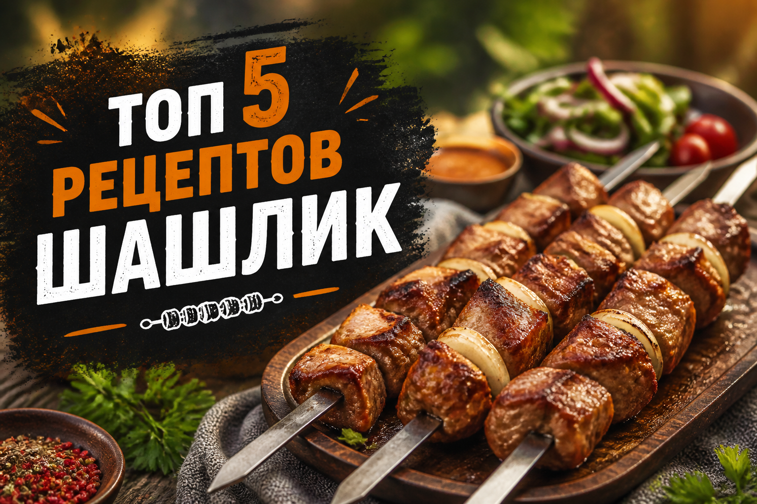 топ 5 рецептов шашлик
