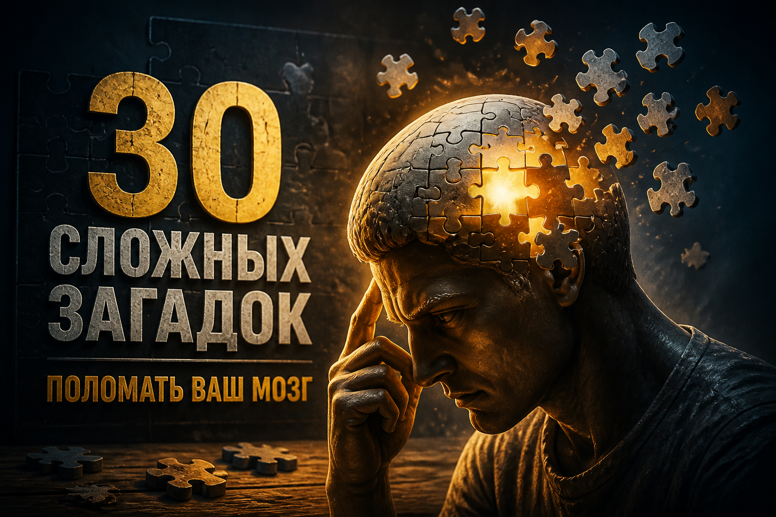 30 сложных загадок поломать ваш мозг