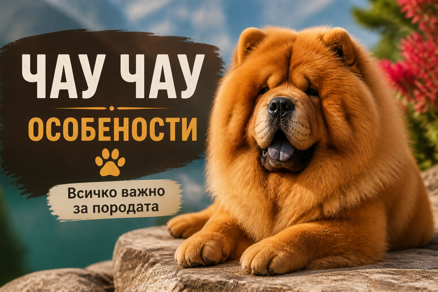 Чау-чау: особенности породы, характер и правила ухода