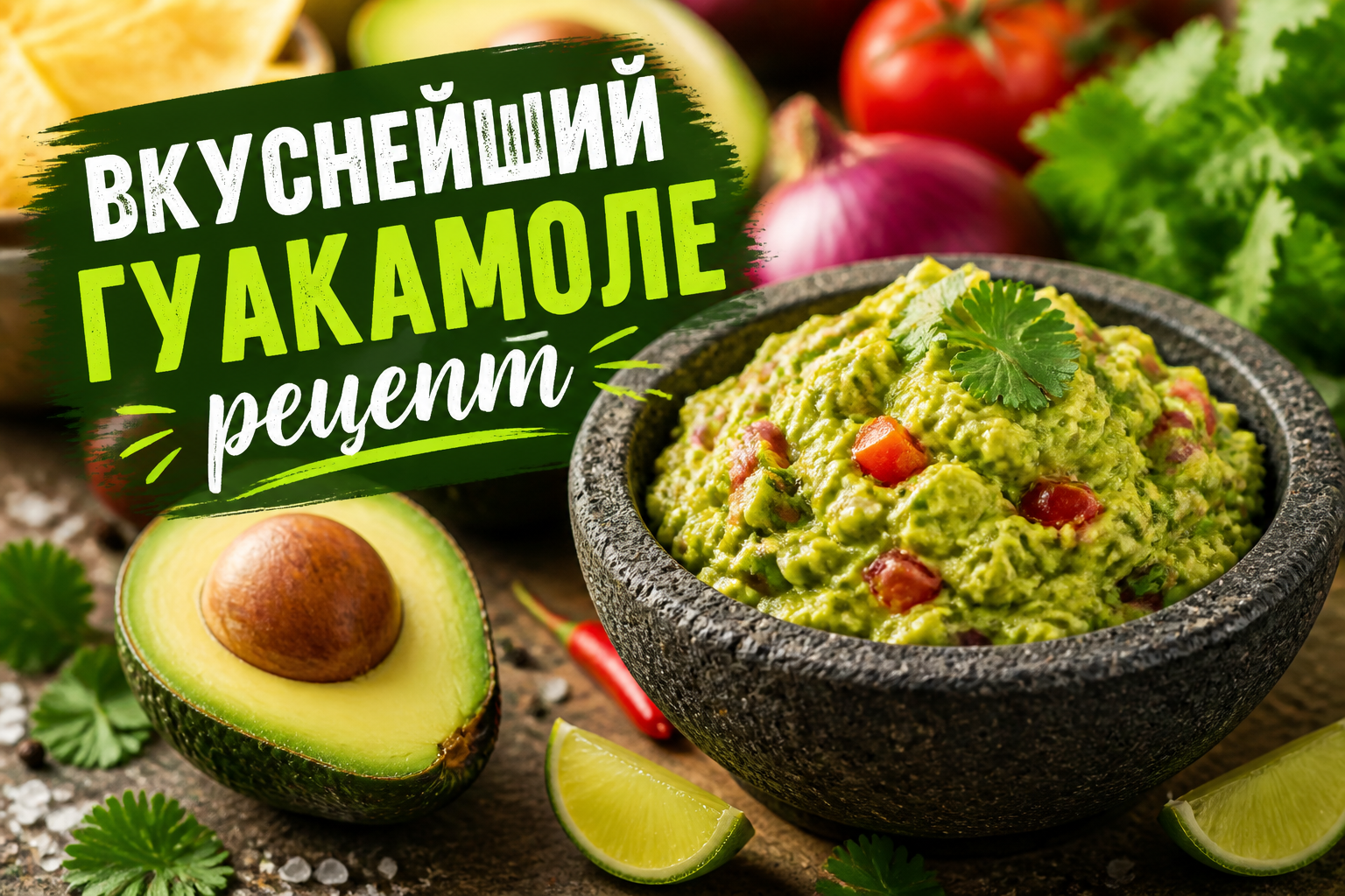 Вкуснейший гуакамоле: рецепт с секретами приготовления